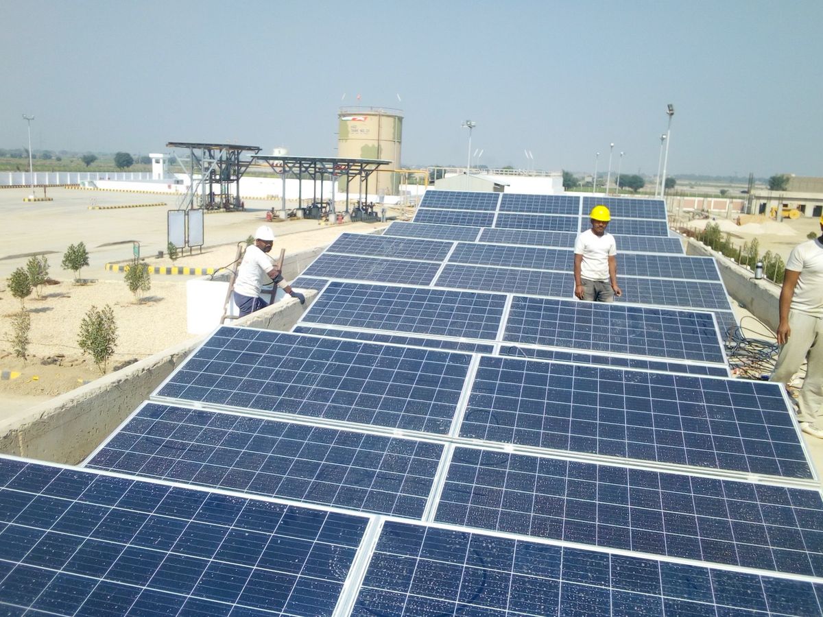 Çiğli Lojistik Merkezi 1,25 MWp Çatı GES